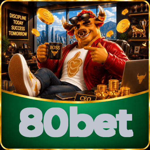 Logo 80bet Telegram Canal Oficial